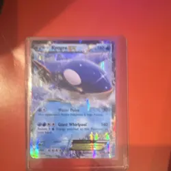 Pokemon Kyogre EX Promo Holo Card XY41 XY Set 180 HP Basic English - Image 1