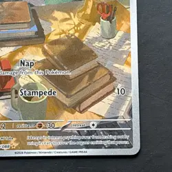 Espurr 095/088 Perfect Order Illustration Rare Pokemon TCG Card NM - Image 4