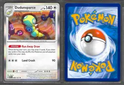 Pokemon Prismatic Evolutions 080/131 Dudunsparce Holo Rare Card - Image 1