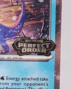 Pokemon Aurorus Perfect Order Promo Holo Card 024/088 TCG SEALED - Image 3