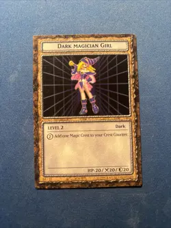 Yu-Gi-Oh Dungeon Dice Monsters Dark Magician Girl B4-10 Figure + Card - Image 2