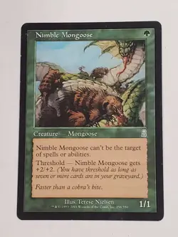 MTG Nimble Mongoose (Odyssey/Green/U) - BGM - Image 1
