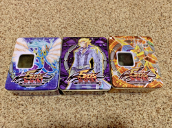Yu-Gi-Oh! 5D's Lot of 3 Empty Collector's Tins - No Cards - Good Condition - Image 1