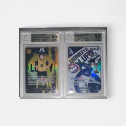 One Piece x LA Dodgers Luffy Leader EB02-010 BGS 9,5 BvB Ruffy st13-003 BGS 9,5 - Image 1