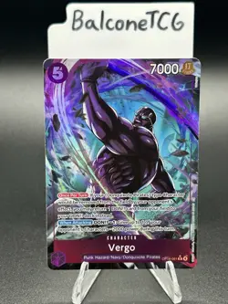 One Piece Vergo (Alternate Art) (OP14-061)The Azure Sea's Seven OP14 - Image 2