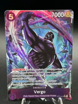 One Piece Vergo (Alternate Art) (OP14-061)The Azure Sea's Seven OP14 - Image 3