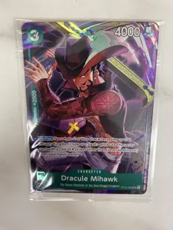 One Piece Dracule Mihawk ST12-003 Illustration Box Vol.4 Promo Mint Sealed - Image 3