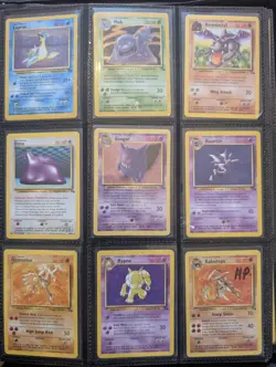 Pokemon Wotc Vintage Fossil Bundle 44 Cards - Image 1