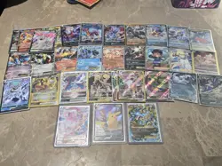 Pokemon 30 Card Lot - M Charizard 108/106, Pikachu V Trainer Galler Rare & Other - Image 2