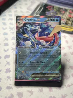 Greninja ex SVP054 Black Star Promo Holo Rare Pokemon TCG Card NM - Image 1