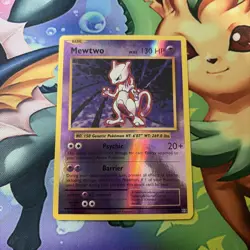 Mewtwo 51/108 Evolutions Reverse Holo Pokemon Card LP - Image 1