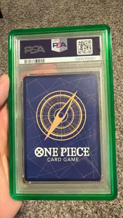 One Piece Card PSA 10 OP01-025 Flagship Event Top Prize Roronoa Zoro Japanese - Image 2