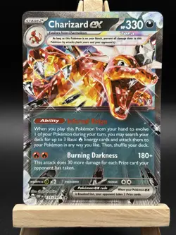 Charizard Ex - 125/197 - Obsidian Flames - Pokemon Card - NM - Image 2