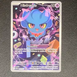 Pokemon TCG Misdreavus Basic 60HP 233/217 ASC Ghost 2026 English mahu Card Stock - Image 1