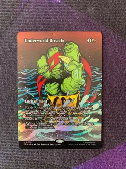 UNDERWORLD BREACH (BORDERLESS) 10 TMNT MAGIC: THE GATHERING NM/M - Image 1