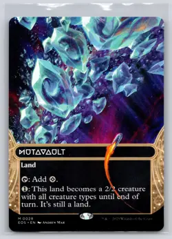 Mutavault (0028) (Borderless) 28 Edge of Eternities: Stellar Sights - Image 1