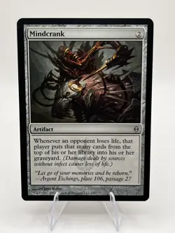 Mindcrank - New Phyrexia - Magic the Gathering - Lightly PLayed (LP) - Image 1