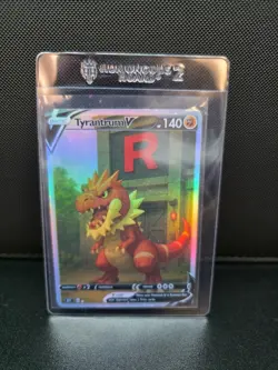 HandMade Per Order PokeTeamLegends Pokemon Card Holo PTL621 Tyrantrum - Image 1