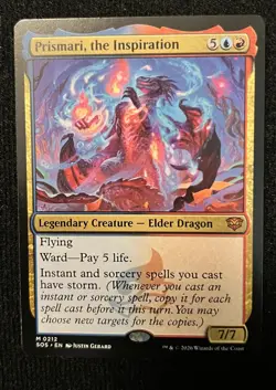 x1 Prismari, the Inspiration SOS Secrets of Strixhaven MTG 212 M/NM 1x - Image 1