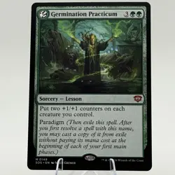 MTG Secrets of Strixhaven - Germination Practicum - SOS - NM - Image 1