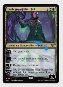 Professor Dellian Fel - Secrets of Strixhaven - Regular - Image 1