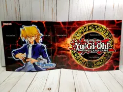 Yu-Gi-Oh Trading Card Game Play Mat Board Shonen Jump Joey Wheeler 1996 Konami - Image 1