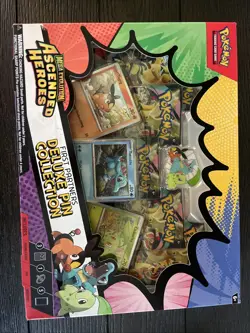 Pokemon Mega Evolution Ascended Heroes Deluxe Pin Collection Tepig Totodile - Image 2