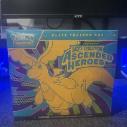 Pokemon Ascended Hero’s ETB Sealed Pokemon TCG Factory Sealed New - Image 1