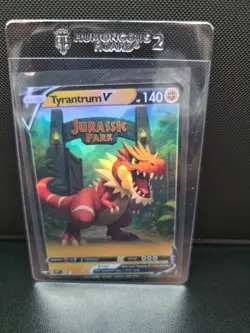 HandMade Per Order PokeTeamLegends Pokemon Card Holo PTL622 Tyrantrum - Image 1