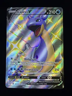 Pokemon TCG - Lapras V - Shining Fates: Shiny Vault SV110/SV122 Shiny Holo Rare - Image 1
