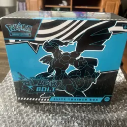 Pokemon TCG Black Bolt Elite Trainer Box ETB New Factory Sealed - Image 1