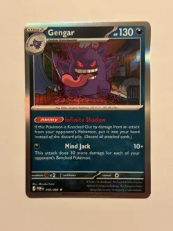 Gengar 050/088 Me03: Perfect Order Holo Rare Pokemon TCG NM - Image 1