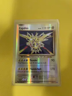 Pokemon TCG Zapdos Evolutions 42/108 Reverse Holo Holo Rare - Image 1