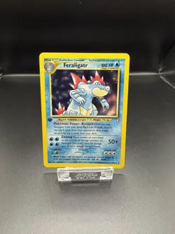 Feraligatr 4/111 Neo Genesis 1st Edition Holo Rare Pokemon TCG English - Image 1