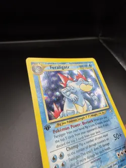 Feraligatr 4/111 Neo Genesis 1st Edition Holo Rare Pokemon TCG English - Image 5