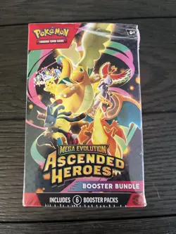 Pokemon TCG: Mega Evolution Ascended Heroes Booster Bundle Brand New & Sealed - Image 1