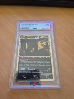 UMBREON 86/90 PSA 8 POKEMON HG&SS UNDAUNTED PRIME HOLO - Image 1