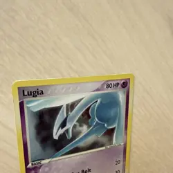 Lugia 002/017 POP Series 5 Holo LP/NM Pokemon English HD Swirl - Image 3