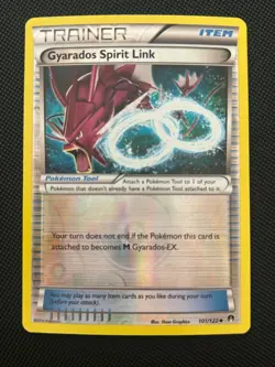 Gyarados Spirit Link 101/122 Reverse Holo - XY Breakpoint - Pokemon Tcg NM - Image 1