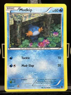Pokemon TCG Mudkip Holo McDonald's 2015 Promo 5/12 - Image 3