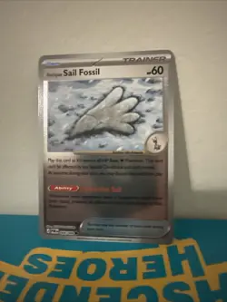 Pokemon Perfect Order Antique Sail Fossil 069/088 Reverse Holo NM - Image 1