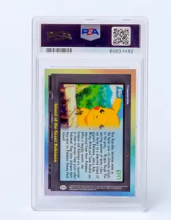Pokemon Topps TV #EP17 Island/Giant Anmtn.ser2 - foil - PSA 8 - Image 3