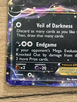 Pokemon Umbreon EX 55/124 Fates Collide - Image 4