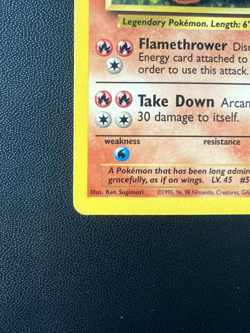 Arcanine 23/102 Uncommon Base Set Unlimited Pokemon - Image 5