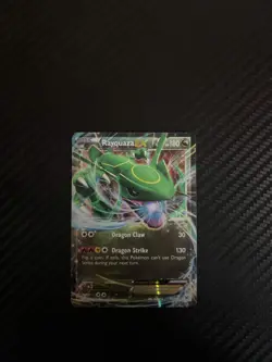 Rayquaza EX 60/108 XY Roaring Skies Holo Full Art Ultra Rare Pokemon LP - Image 1
