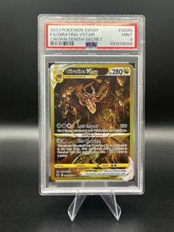 2023 Pokemon Crown Zenith #GG69 Giratina VSTAR PSA 9 Secrete Full Art - Image 1
