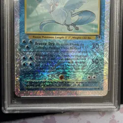 2002 WOTC POKEMON ARTICUNO REVERSE FOIL LEGENDARY COLLECTION #2/110 PSA 9 MINT - Image 3