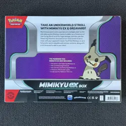 Pokemon TCG: Mimikyu ex Box New & Sealed - Sword & Shield Packs - Image 2