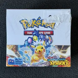 Pokemon Surging Sparks Booster Box New & Sealed (STICKERED) - Image 1