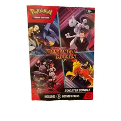 Pokemon TCG Scarlet & Violet Destined Rivals Booster Bundle 6Pk Box English 2025 - Image 1
